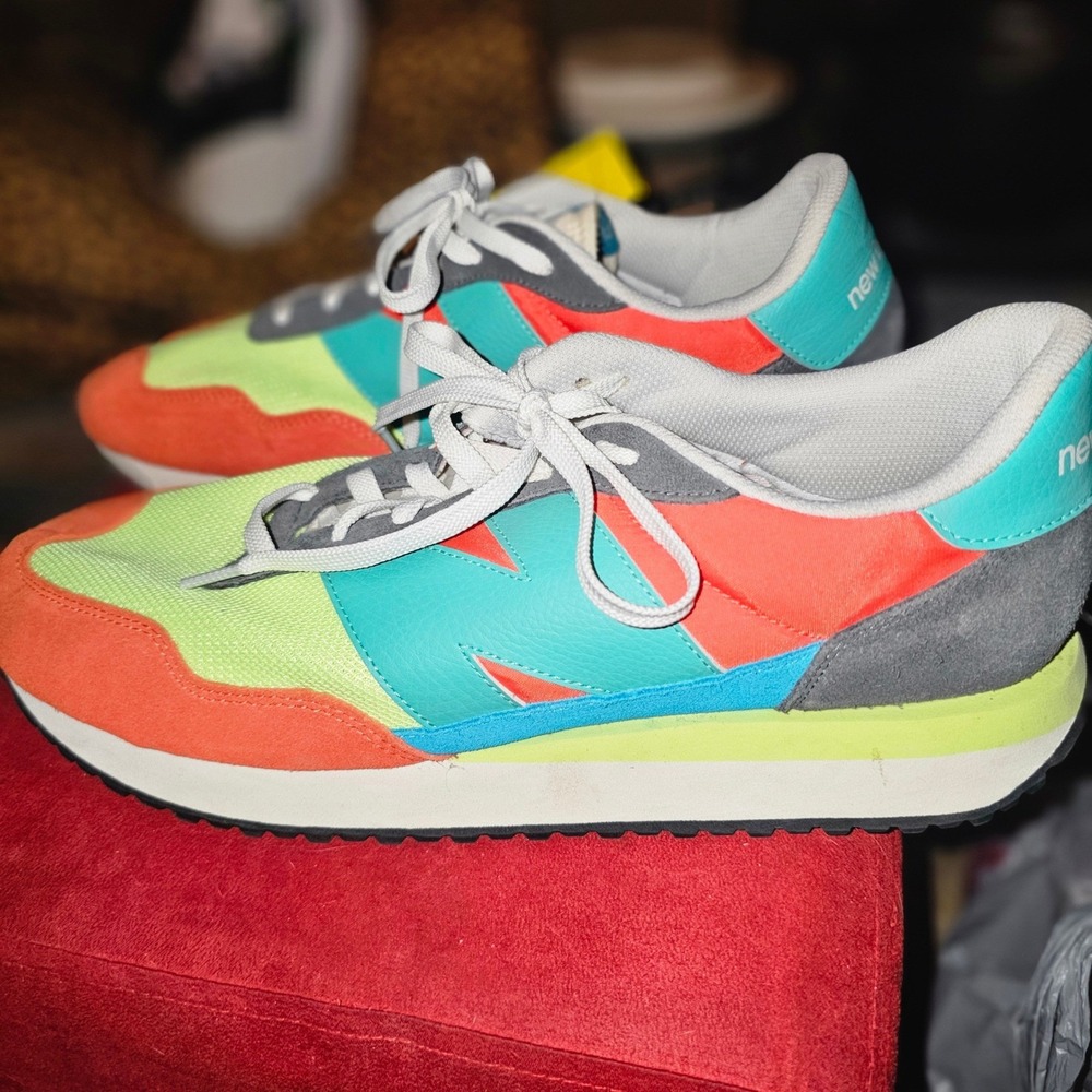 New Balance 237 Sneakers Mens Size 14 Multi-Color Excellent